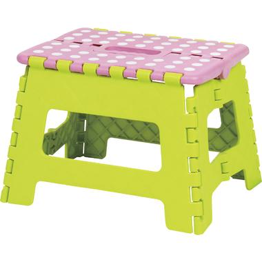 AZUMAYA Cluster Stool Folding Step Stool M Size Green BLC-311GR