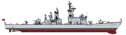 Pit Road 1/700 Skywave Series Japan Maritime Self-Defense Force Destroyer DDG-170 Sawakaze Plastic Model Kit J105