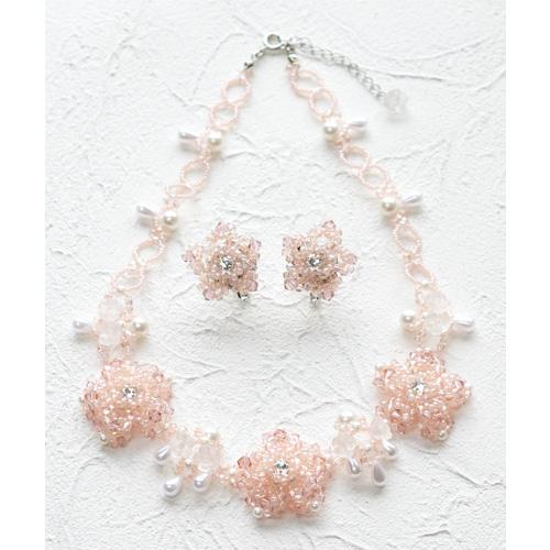 MIYUKI Bead Kit Party Accessories Necklace Earrings Elise BFK-413