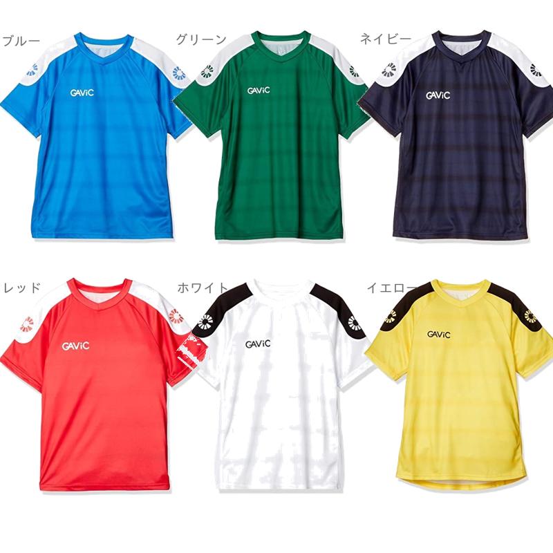 [Gavic] Soccer Wear Junior AK Sublimation Game Top Short Sleeve Kids Green Japan 140cm (Equivalent to Japanese size 140)