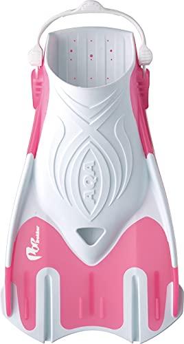 AQA Marine Sports Fin Pop Trekker KF-2511N Candy Pink × White (11) S