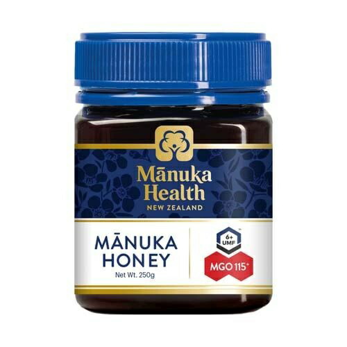 MANUKA HEALTH NEW ZEALAND Manuka Health Manuka Honey MGO 115+/UMF 6+ 250g [Genuine Product Made in New Zealand]