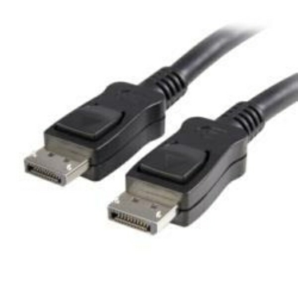 StarTech.com DisplayPort Cable/2m/DisplayPort 1.2/VESA Certified Monitor Cable/4K60Hz/Latching DP Connector Male - Male DISPL2M
