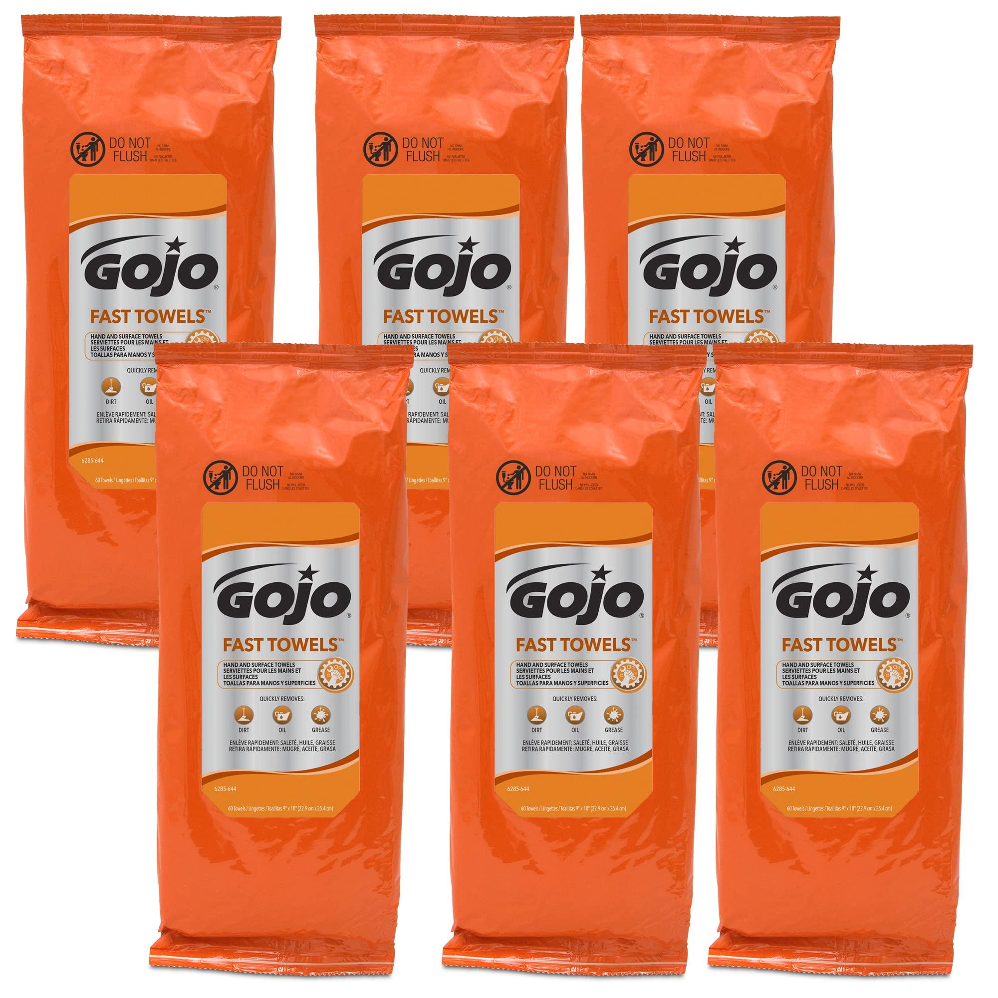 Gojo Hand Cleaner Towel Pillow Type (60 sheets)