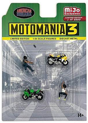 1/64 Scale Figure Set - Moto Mania 3