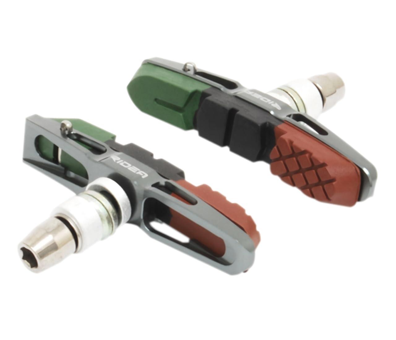 RIDEA V-Brake Shoes RSBSM Titanium 147-06682