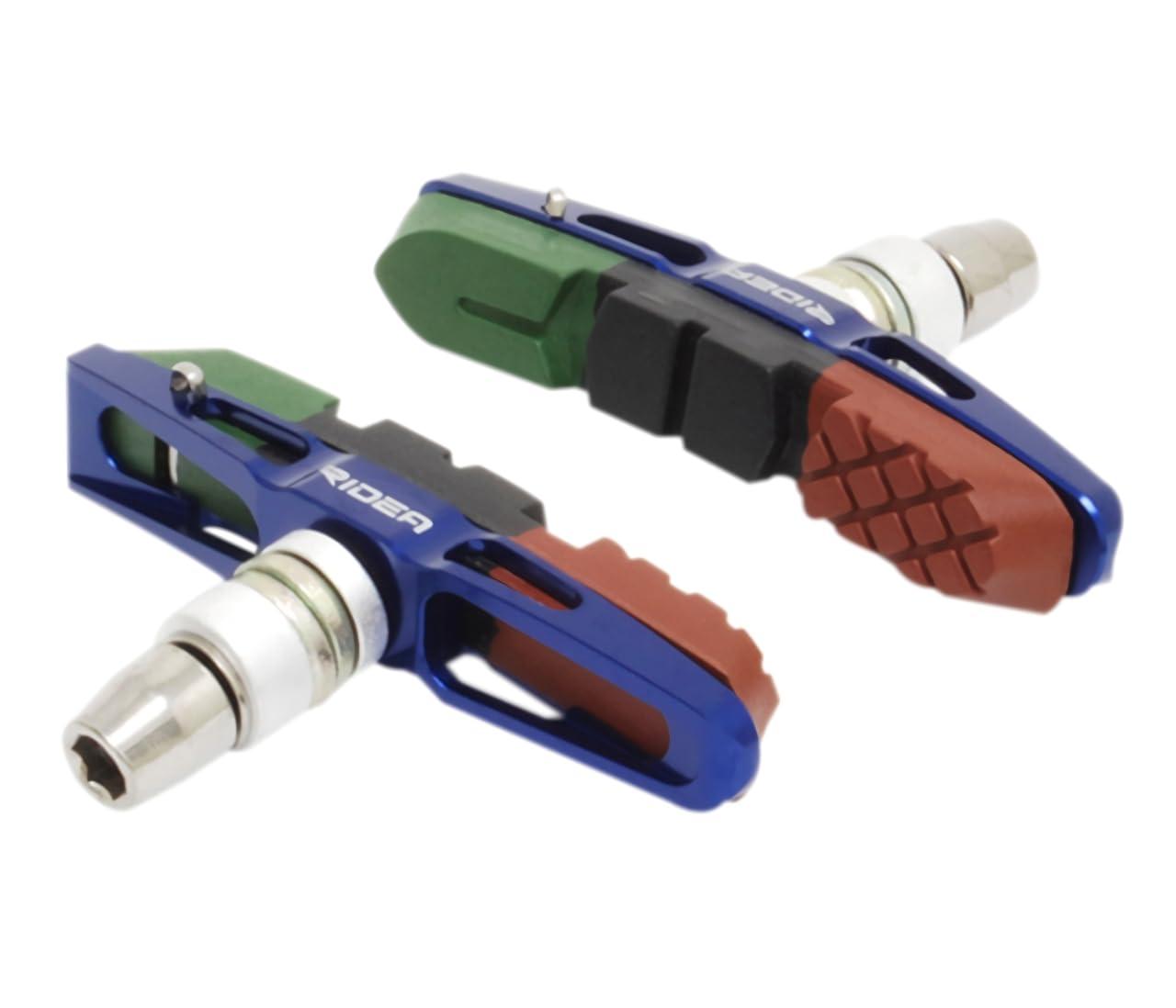 RIDEA V-Brake Shoes RSBSM Blue 147-06683