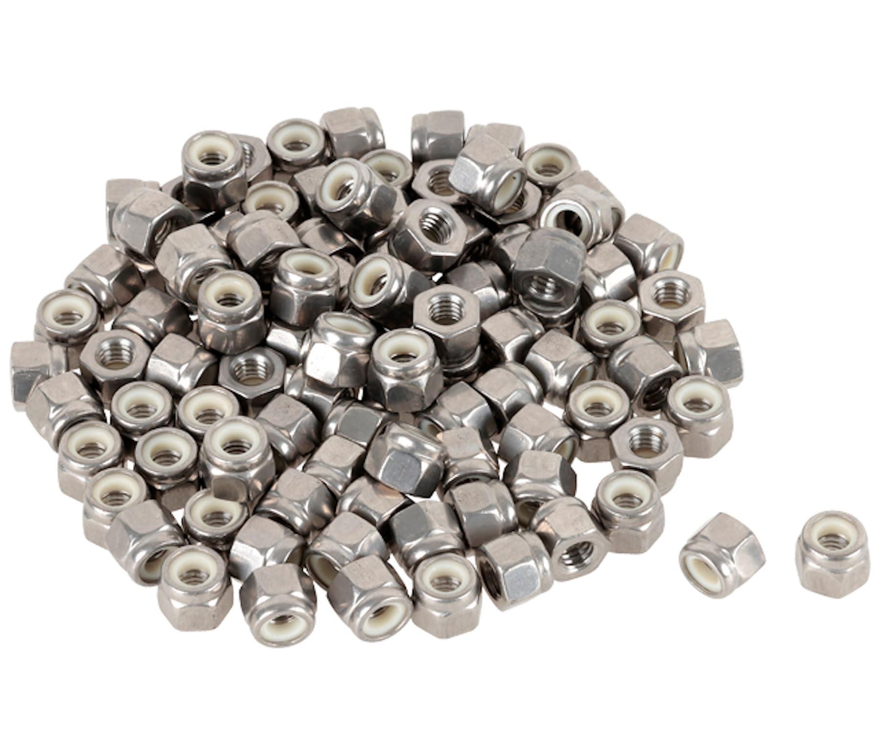 Nylon Nuts, Large Capacity Pack