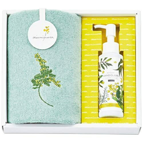 Miami Mosa Wash Towel & Hand Clean Gel Set Green 1095-030
