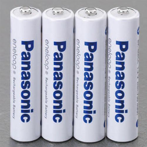 [4 AA batteries] (Rechargeable Eneloop) Nickel-Metal Hydride Batteries