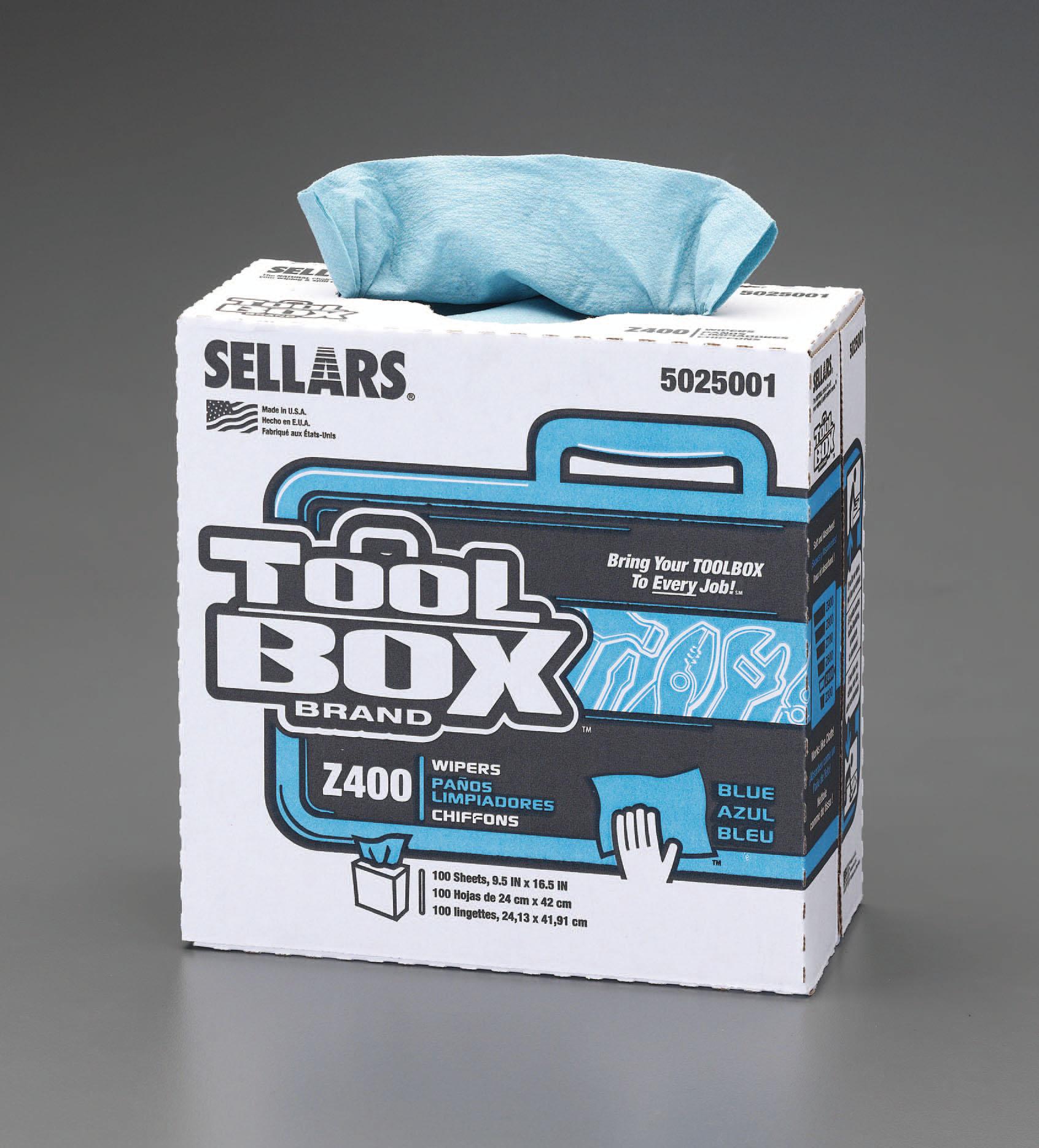 216x420mm Industrial Wipes (Medium Thickness / 100 Sheets)
