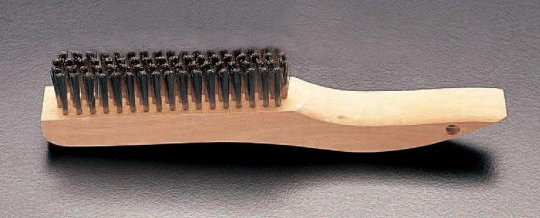 125mm/255mm Handle-Attached Wire Brush (Brass)