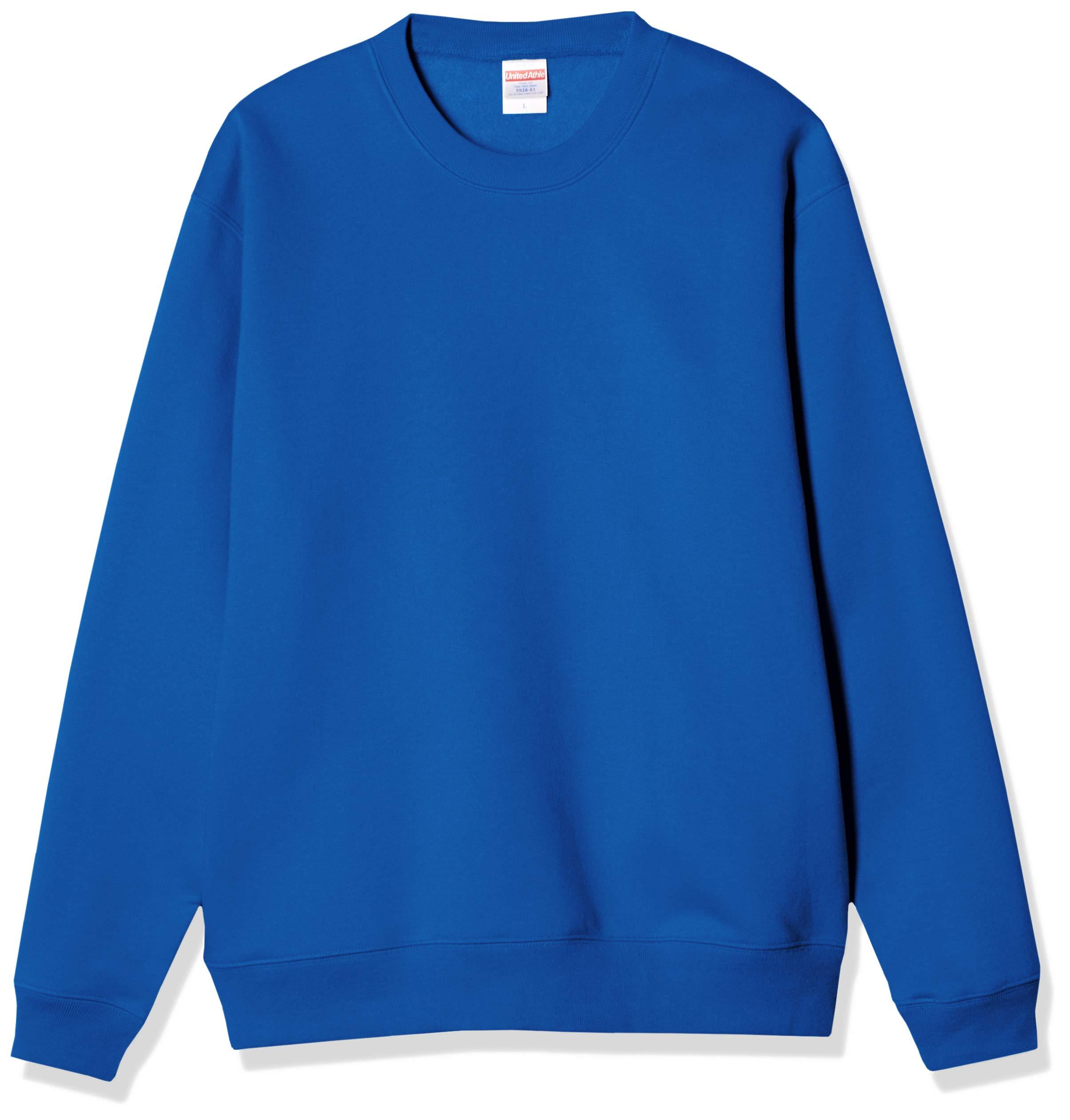 [United Athle] 10.0 oz T/C Crew Neck Sweatshirt (Brushed Lining) 592801 085 Royal Blue XXL