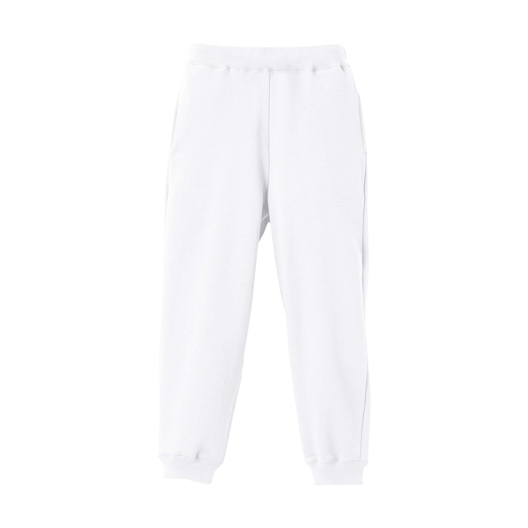 [United Athle] 10.0 oz Sweatpants (Brushed Fleece Lining) 501702 [Kids] 001 White 130