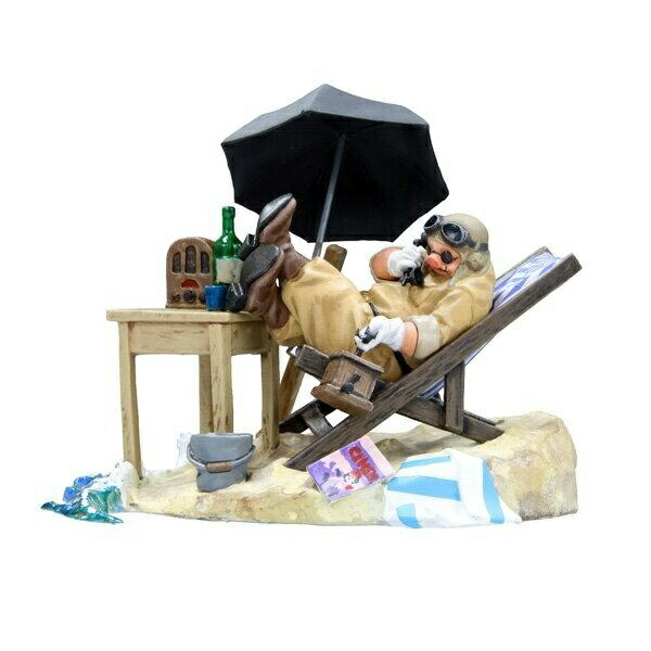 FineMold Studio Ghibli Vignette Collection No.1 Porco Rosso: Porco at the Hideout Non-Scale Plastic Model Kit GV1 Molded Color