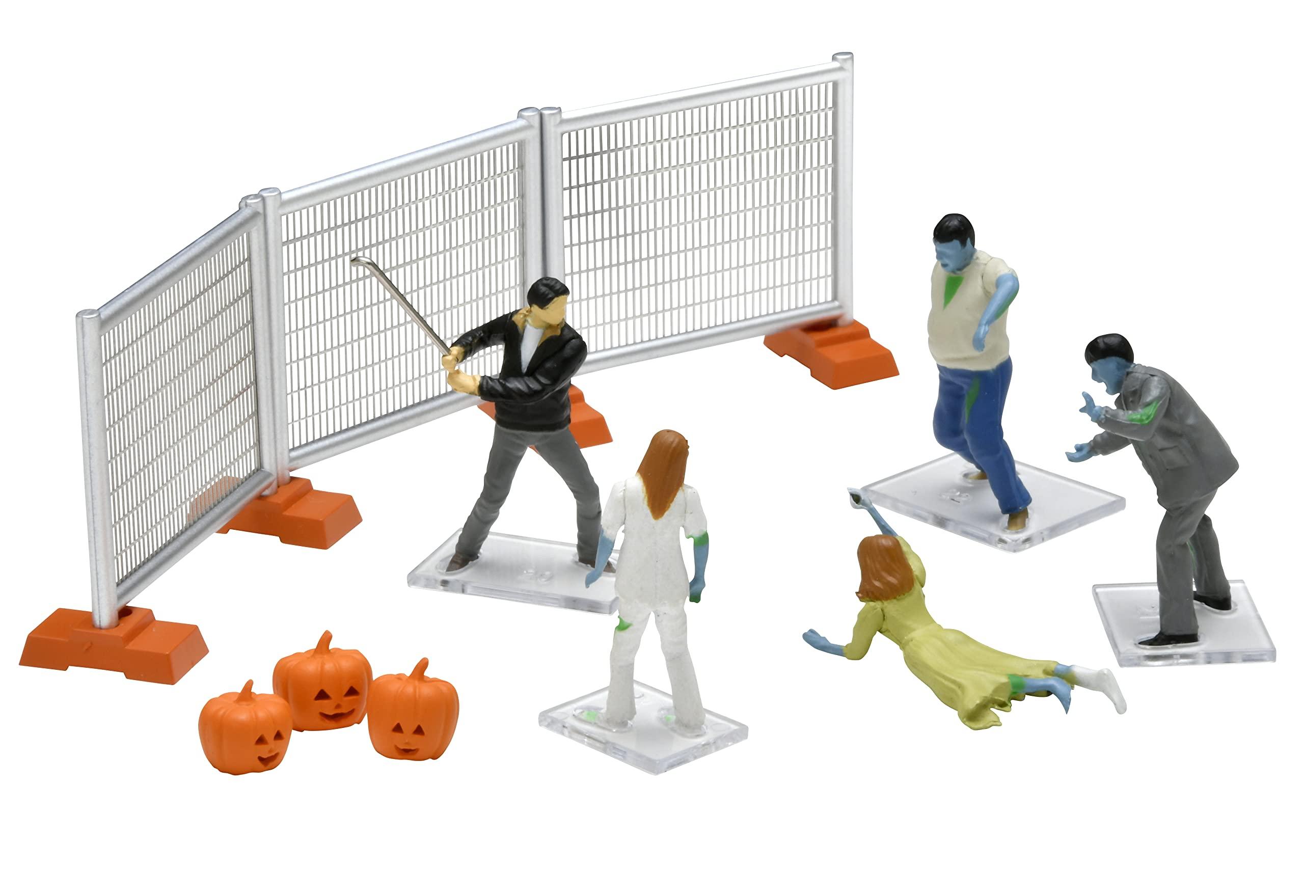 TOMYTEC Geo-Collection 64 1/64 Scale Car Snap 20a Halloween ABS Resin & PVC Figure & Accessory Set (Painted, Partially Assembled)