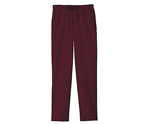 [Natural Smile] Medical Scrub Pants Men's Bordeaux LL