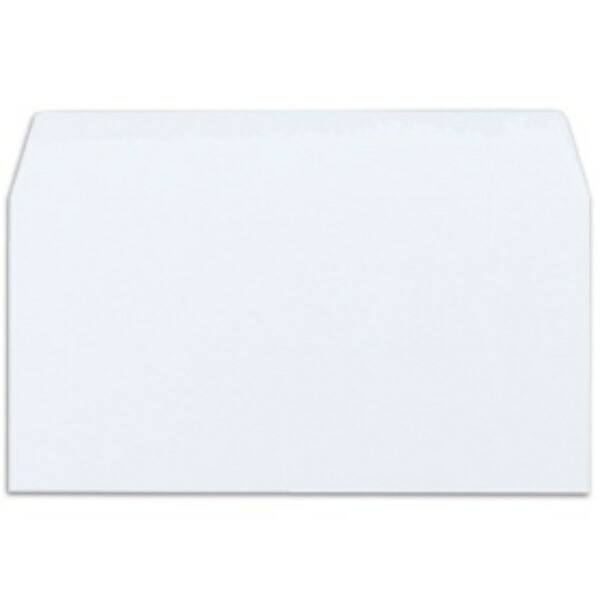 Heart Laser Printer Compatible Envelopes Western Long 3 Qualis White 104.7 g/m² Backing with Embossed Pattern YW958 1 Case (200 Sheets)