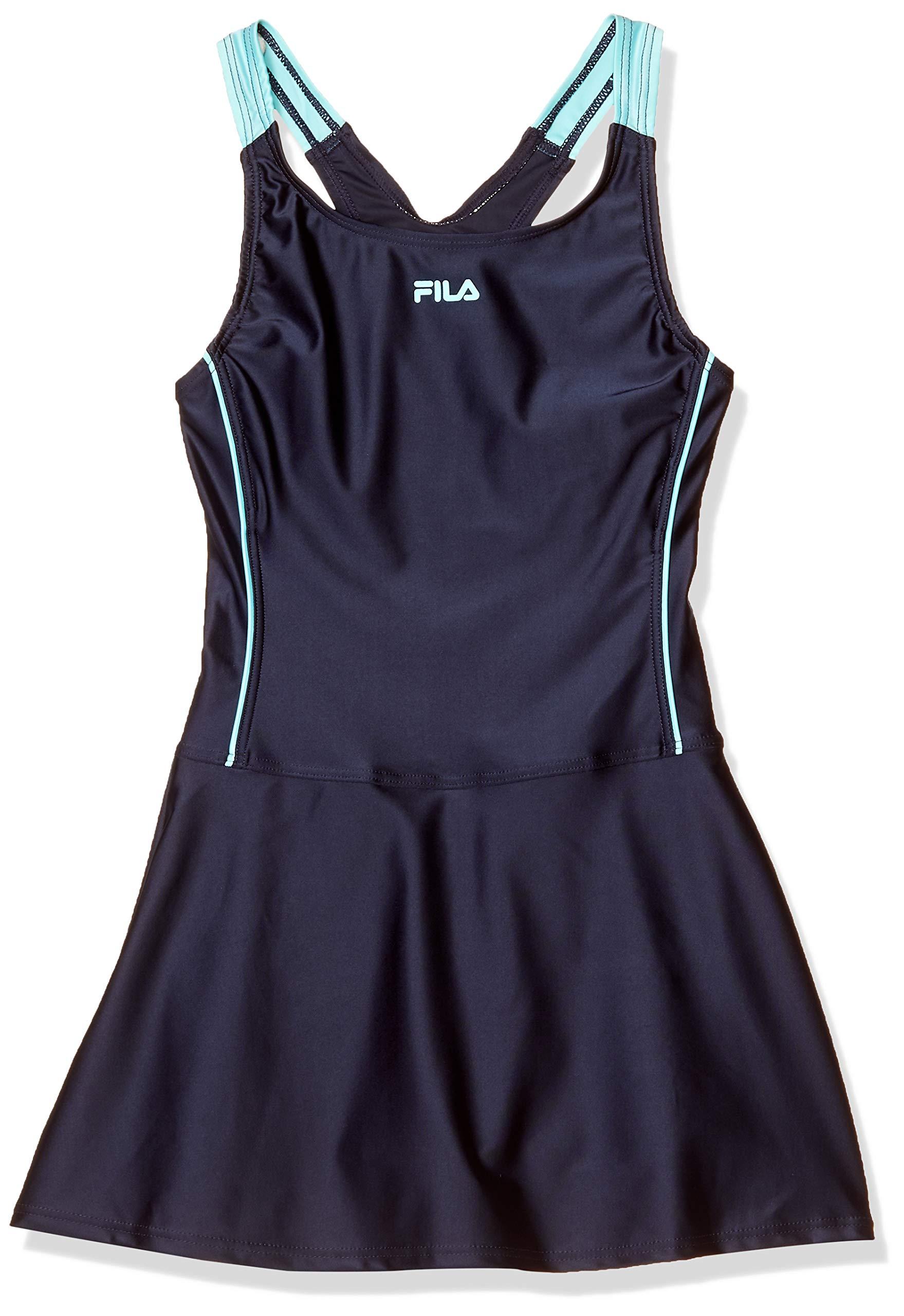 [Phila] One-Point Logo All-in-One School Swimsuit 128687 Girls NSA Japan 170 (Equivalent to Japanese Size 170)