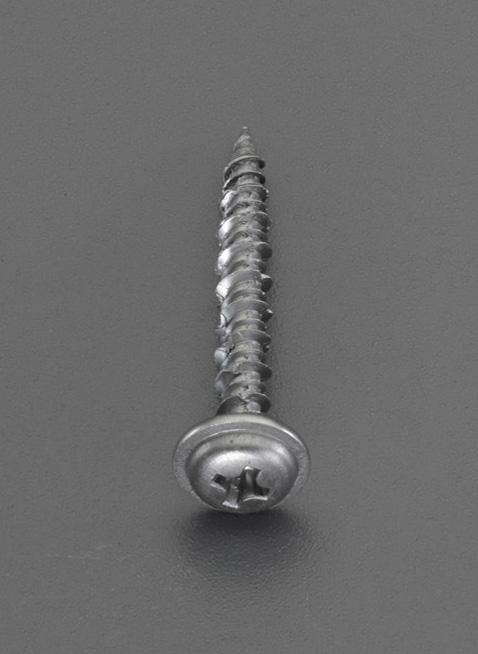 4.0x25mm Concrete Screw (Pan Washer/Stainless Steel/200 pcs) EA945SS-21