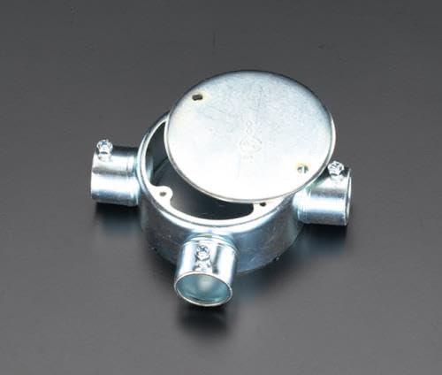 E31 Junction Box (Right-Angle 3-Way Outlet / Round Type)