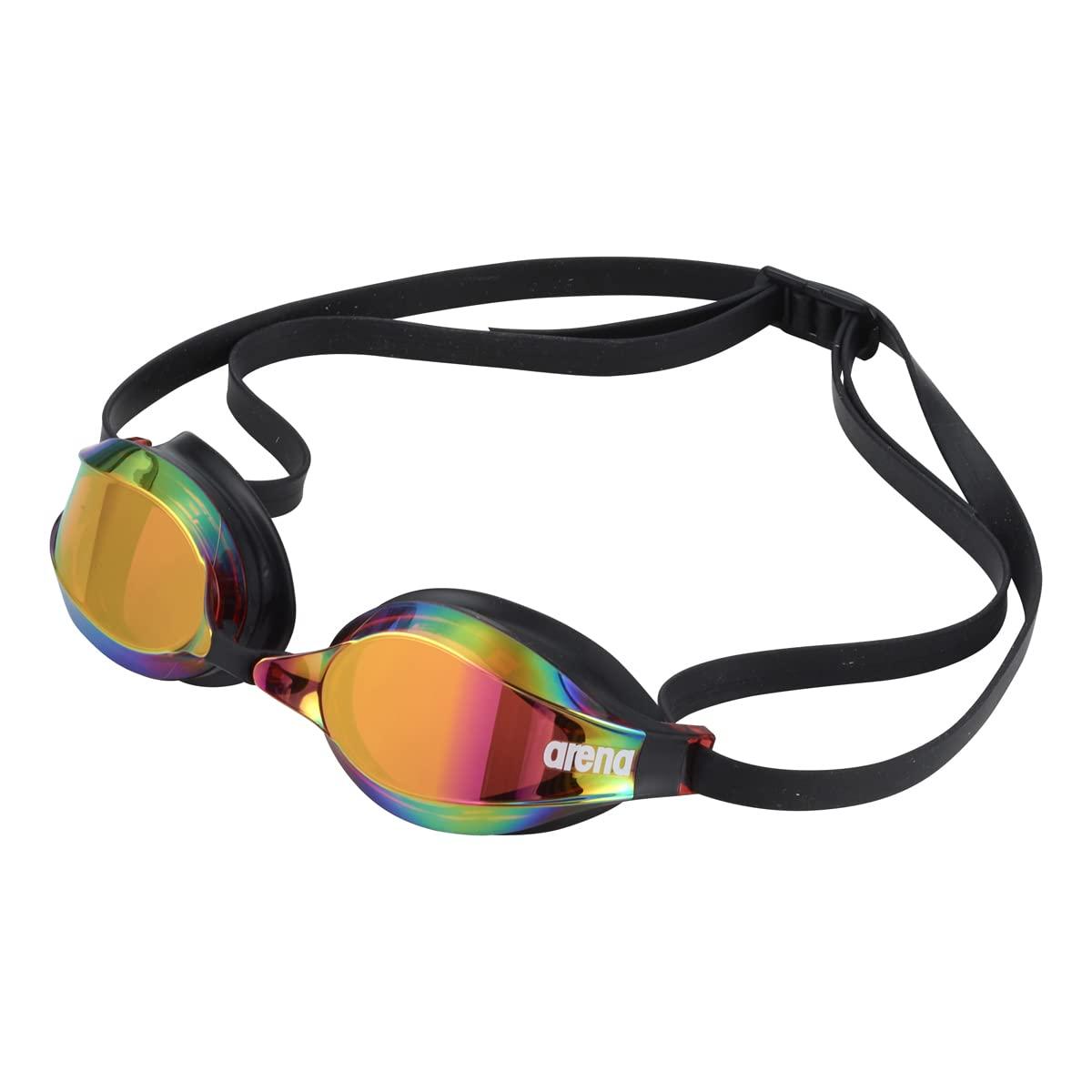 [Arena] Swimming Goggles - Competition Use - Unisex - One Size - Mirrored Lenses - Anti-Fog - Competition Use - AS5SGG20U