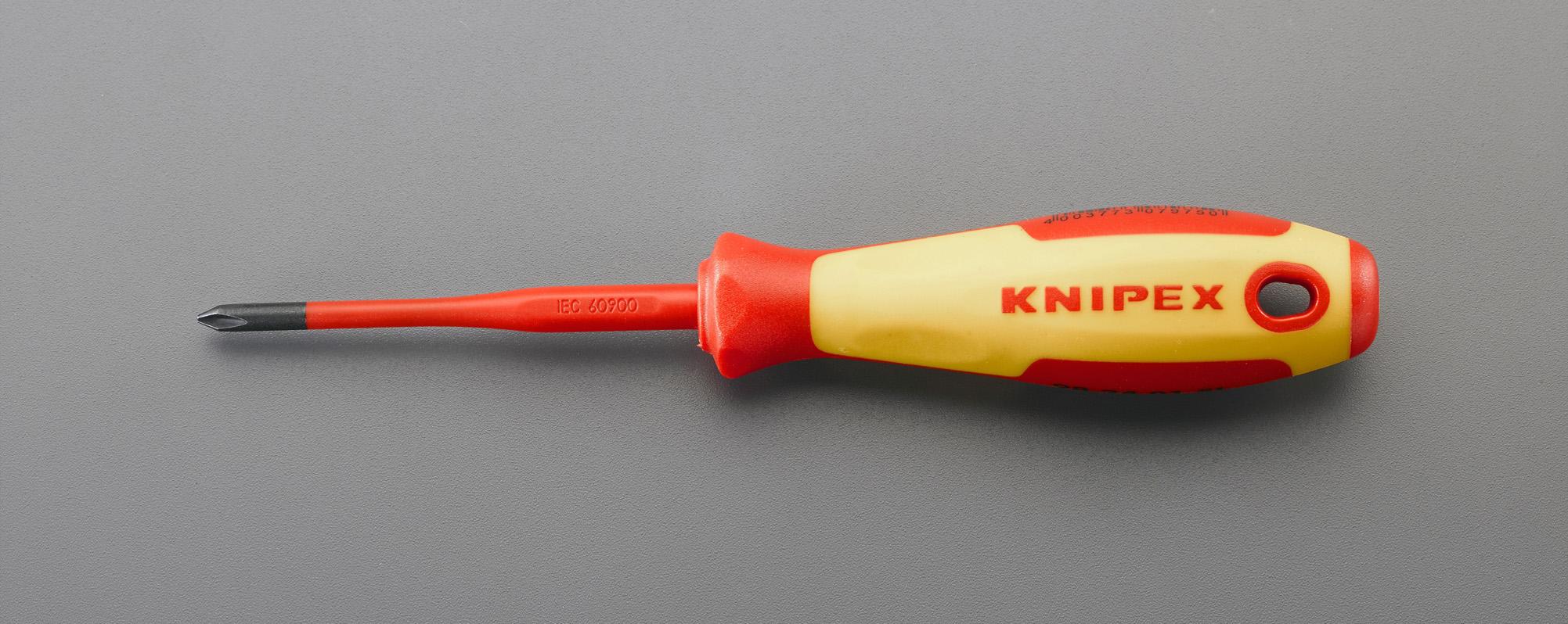 #2x100mm[+] Screwdriver (Insulated/Tapered Shank)
