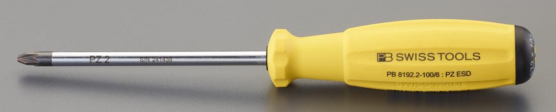 PZ2x100mm [Pozidriv] Screwdriver (ESD)