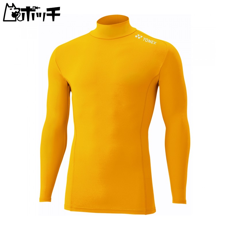[Yonex] T-Shirt High-Neck Long-Sleeve Shirt Yellow (004) L