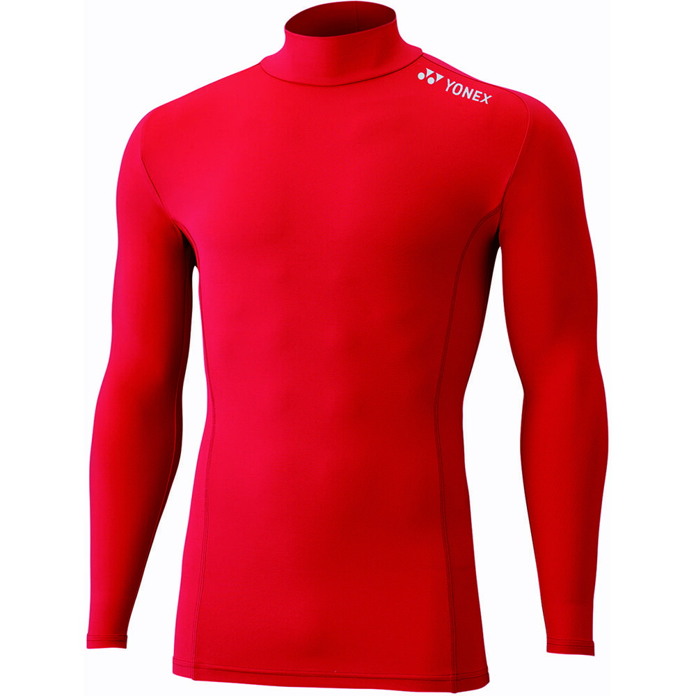 [Yonex] T-Shirt High-Neck Long-Sleeve Shirt Wine Red (037) L