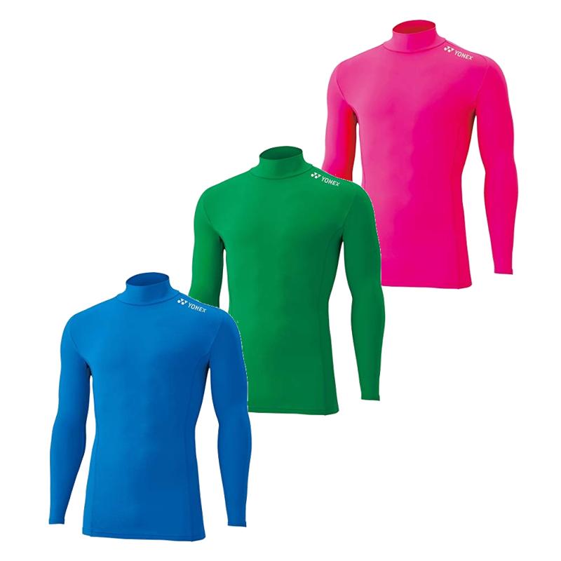[Yonex] T-Shirt High-Neck Long-Sleeve Shirt Bright Pink (122) L