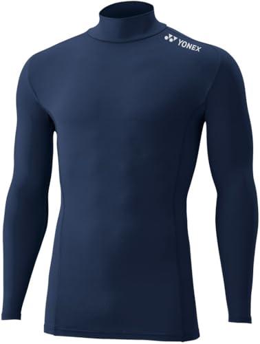 [Yonex] Long-Sleeve Shirt Uni High-Neck Long-Sleeve Shirt Navy Blue (019)