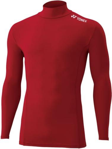 [Yonex] Long-Sleeve Shirt Uni High-Neck Long-Sleeve Shirt Wine Red (037)