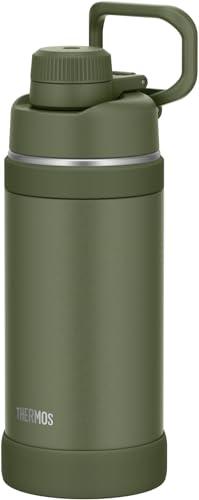THERMOS Vacuum Insulated Sports Bottle 750ml Khaki Convenient carry loop for portability Direct drinking Removable mouthpiece for easy cleaning For cooling only FJU-750 KKI