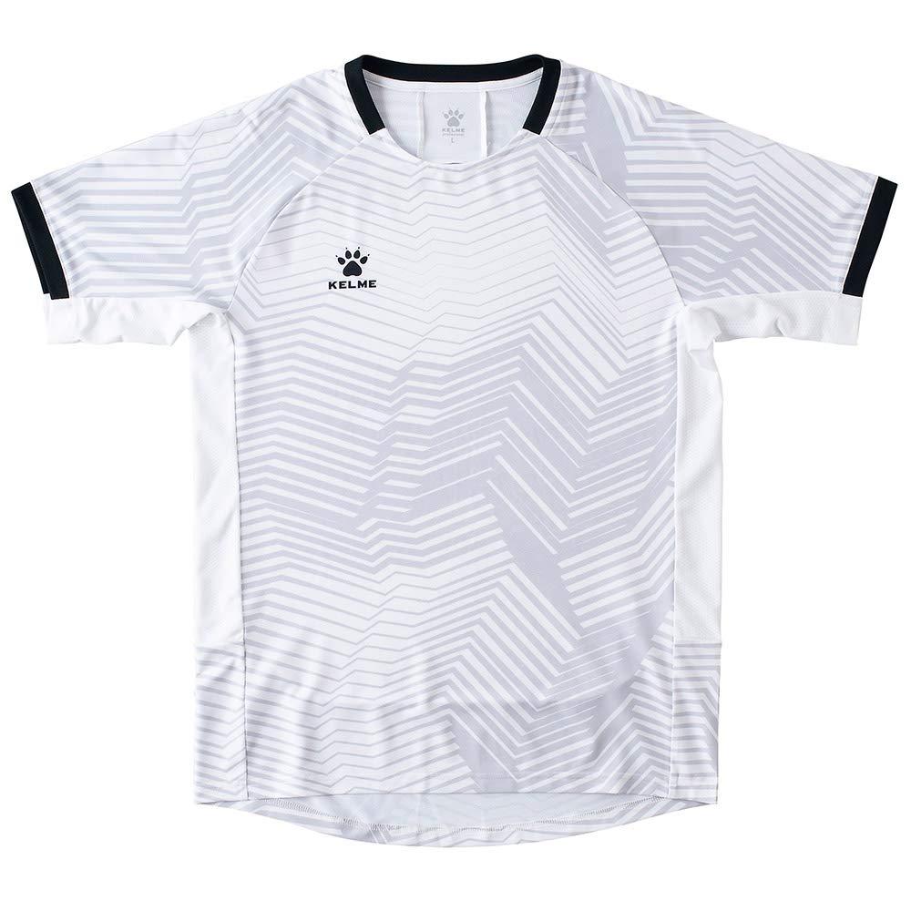 Kelme Short-Sleeve Game Shirt White XL Size KC20S301