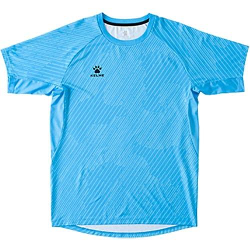 Kelme Short-Sleeve Game Shirt Lake Blue Size S KC20S302