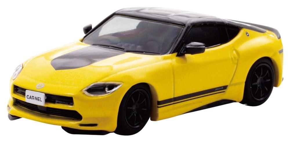 CARNEL 1/64 Nissan Fairlady Z Version ST Customized Edition 2023 Ikazuchi Yellow/Super Black Completed Model