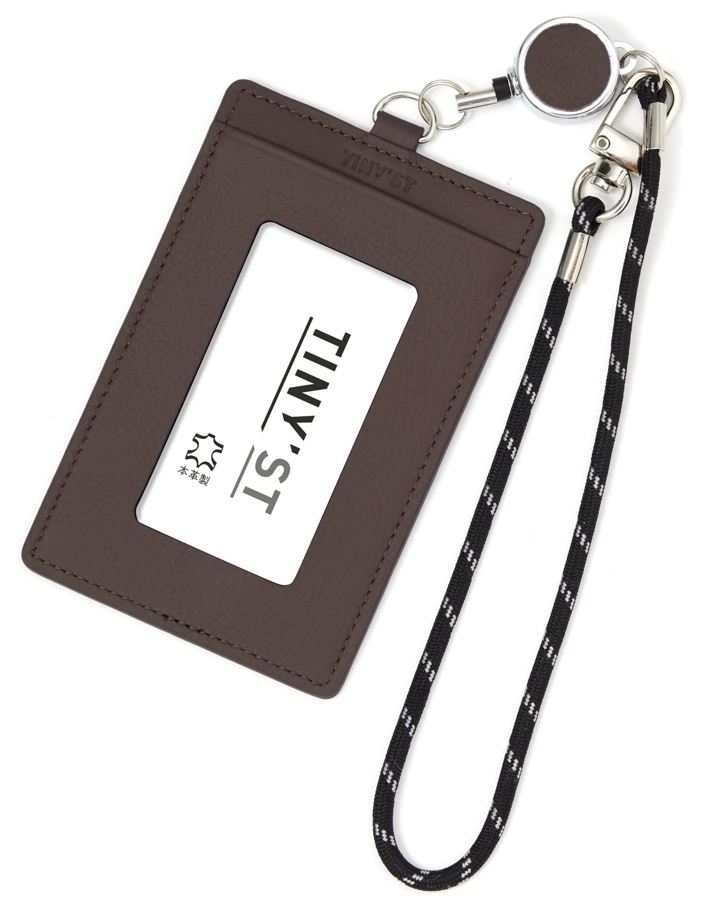 [Reimei Fujii] Neck Wallet Tiniest Dark Brown