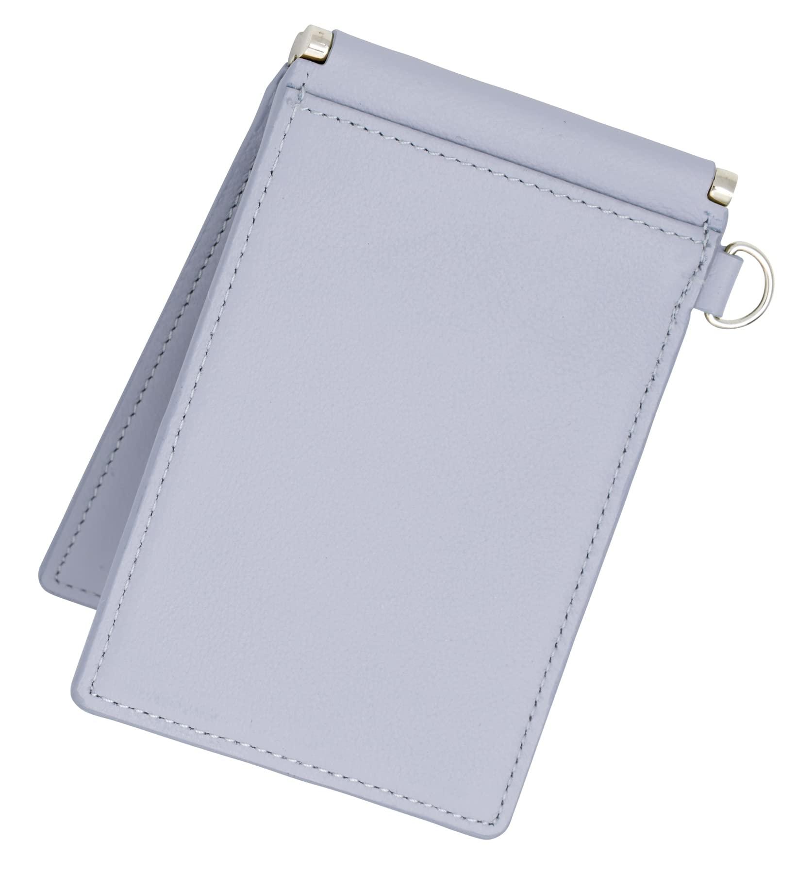 [Reimei Fujii] Neck Wallet Tiny Mist Blue