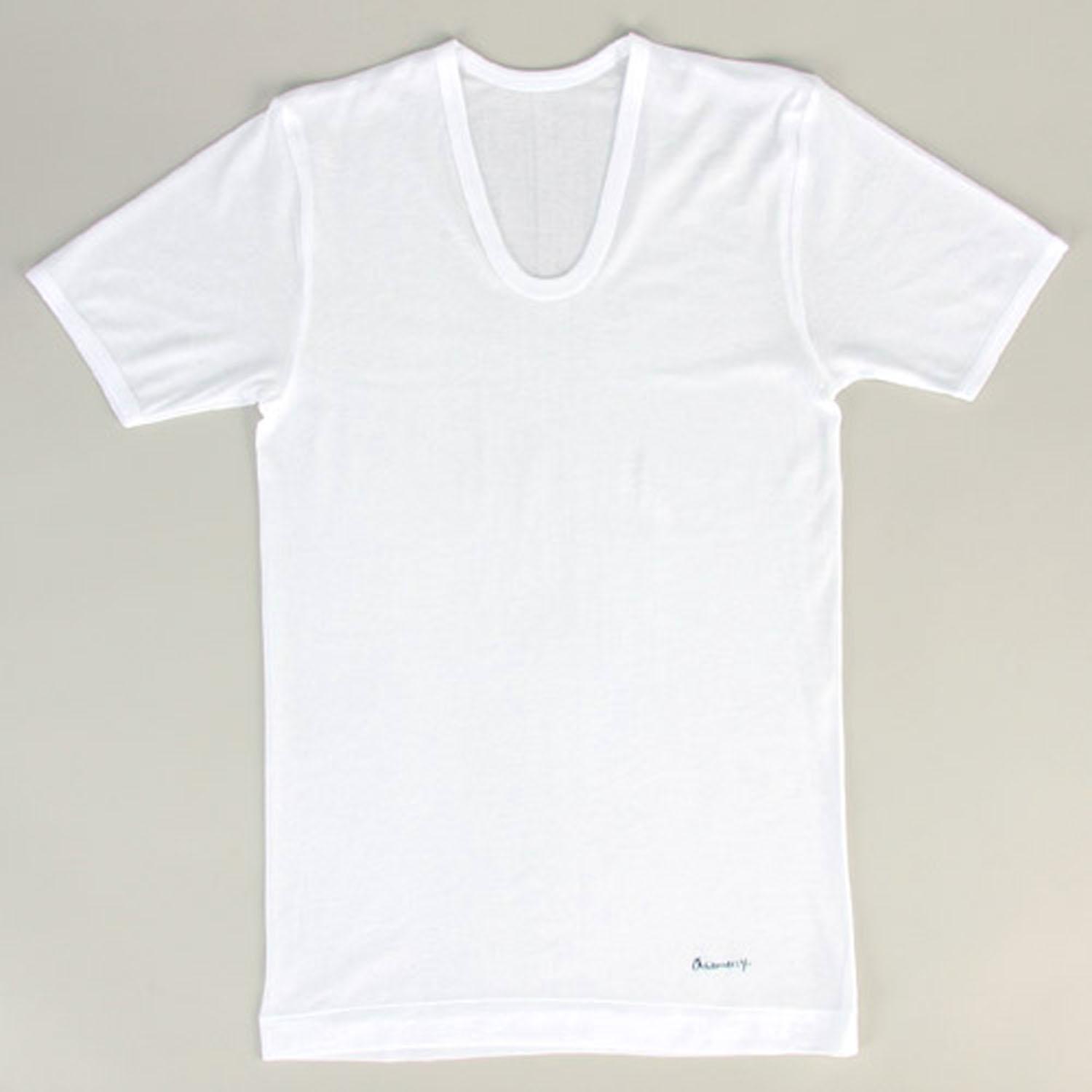 [Angle] Inner Tops Men's Asameri Crew Neck T-Shirt 100% Cotton Breathable Quick-Dry Crisp Feel