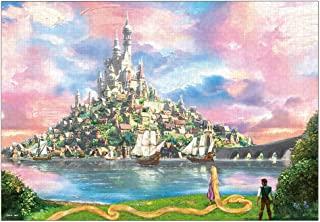Tenyo 1000-Piece Jigsaw Puzzle Disney Tangled: To the Enchanted Kingdom (51x73.5cm) D-1000-851 Includes Glue, Spatula, and Service Card