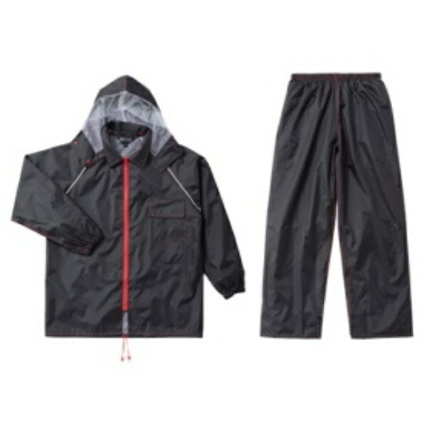 Kawanishi Kogyo Rain Mania Black Eagle Black L  #3673
