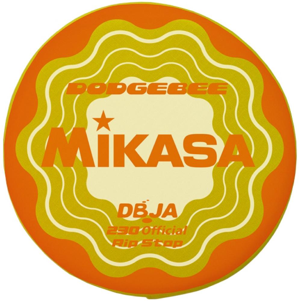 MIKASA Dodgeball Disc Official Disc of the Japan Dodgeball Association (DBJA) (Diameter 23cm: Recommended for All Ages) MIKASA Model Orange DBJA230-OW