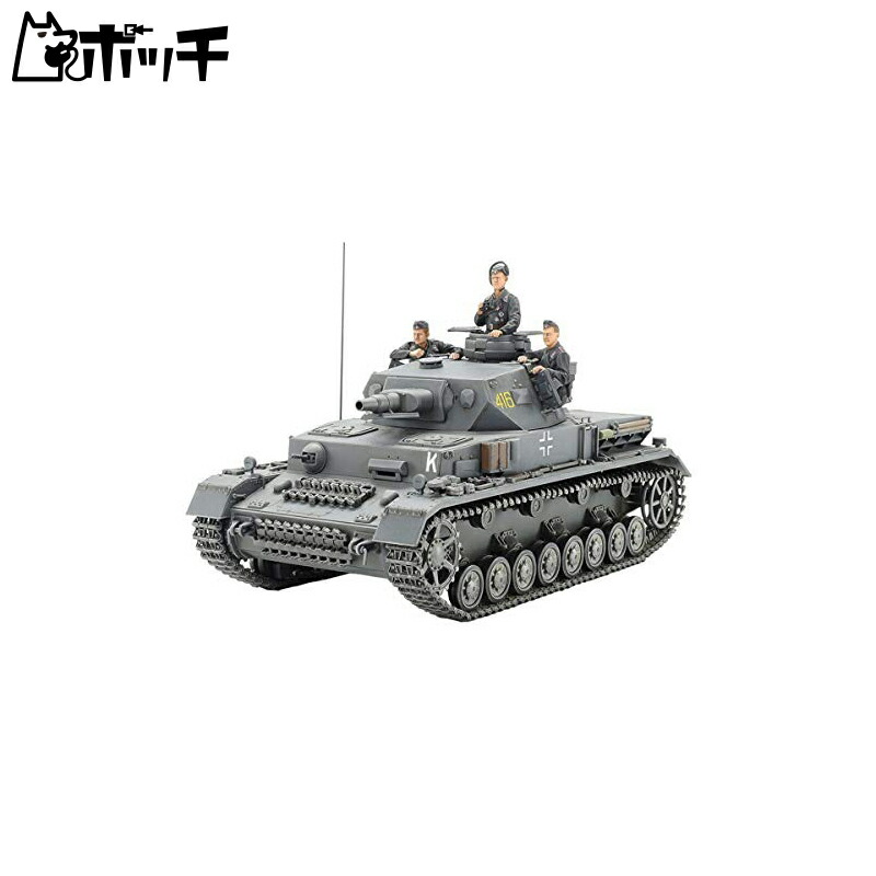 Tamiya 1/35 Military Miniature Series No.374 German Panzer IV Ausf. F Plastic Model Kit male 35374