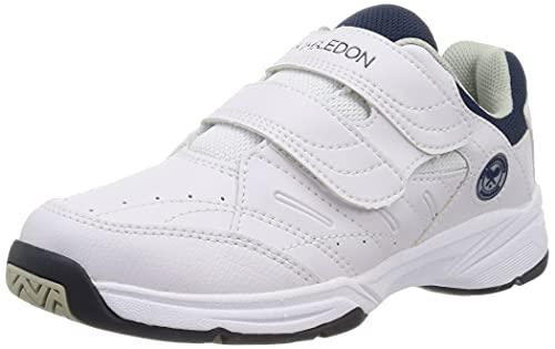 [Wimbledon] Sneakers Work Shoes Wide 4E WB 053 White/Navy 23.5 cm 4E
