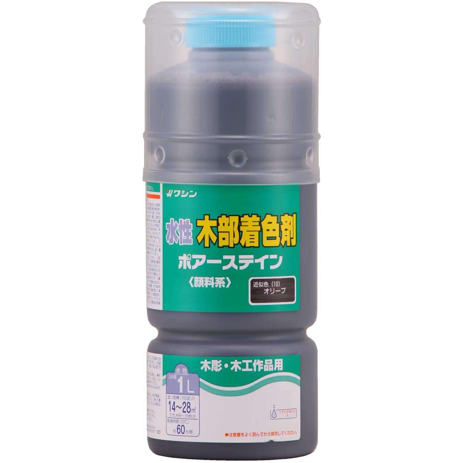 Washin Paint Water-Based Porous Stain 1L Single Color (15 Colors Total)