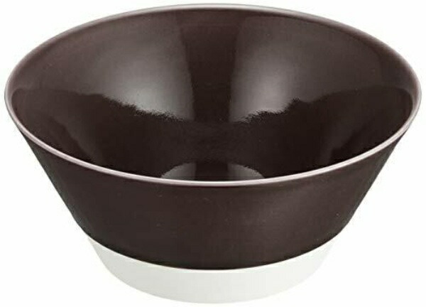 Saikai Pottery Hasami Ware “essence” es Bowl L Amber Glaze