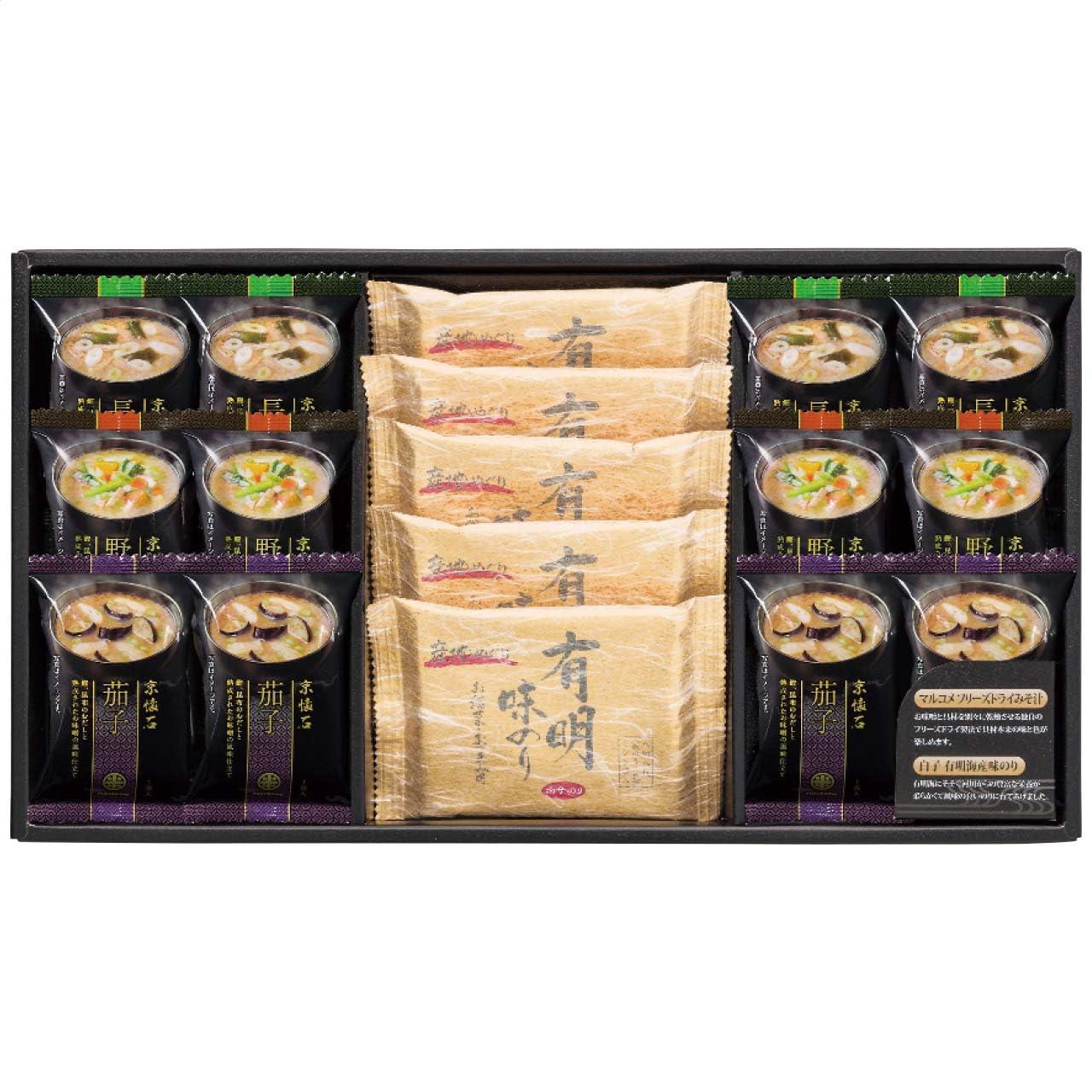 Freeze-Dried Miso Soup & Ariake Seaweed Set NF-CON