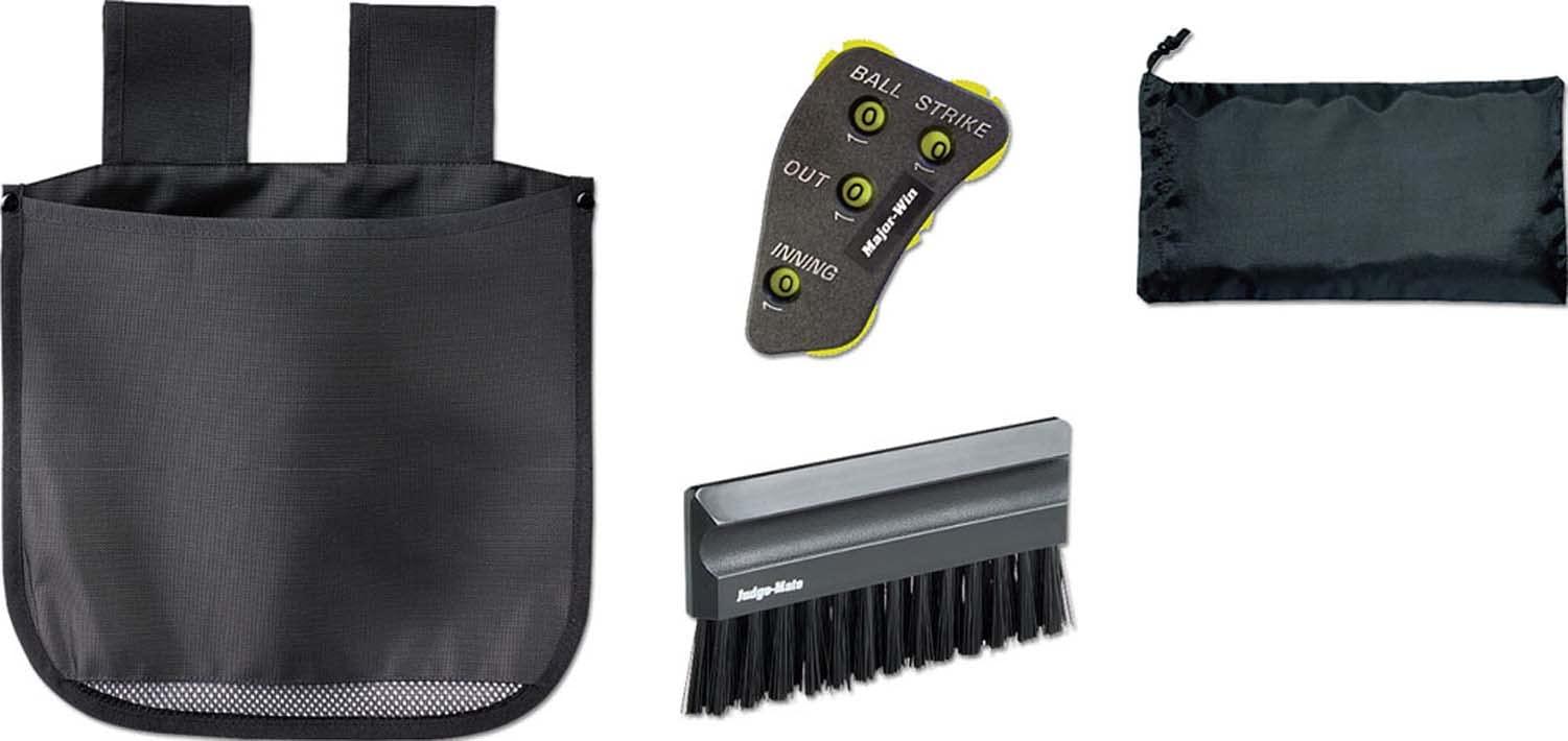 UNIX Baseball Umpire Equipment 4-Piece Set for Home Plate Umpire BX8261