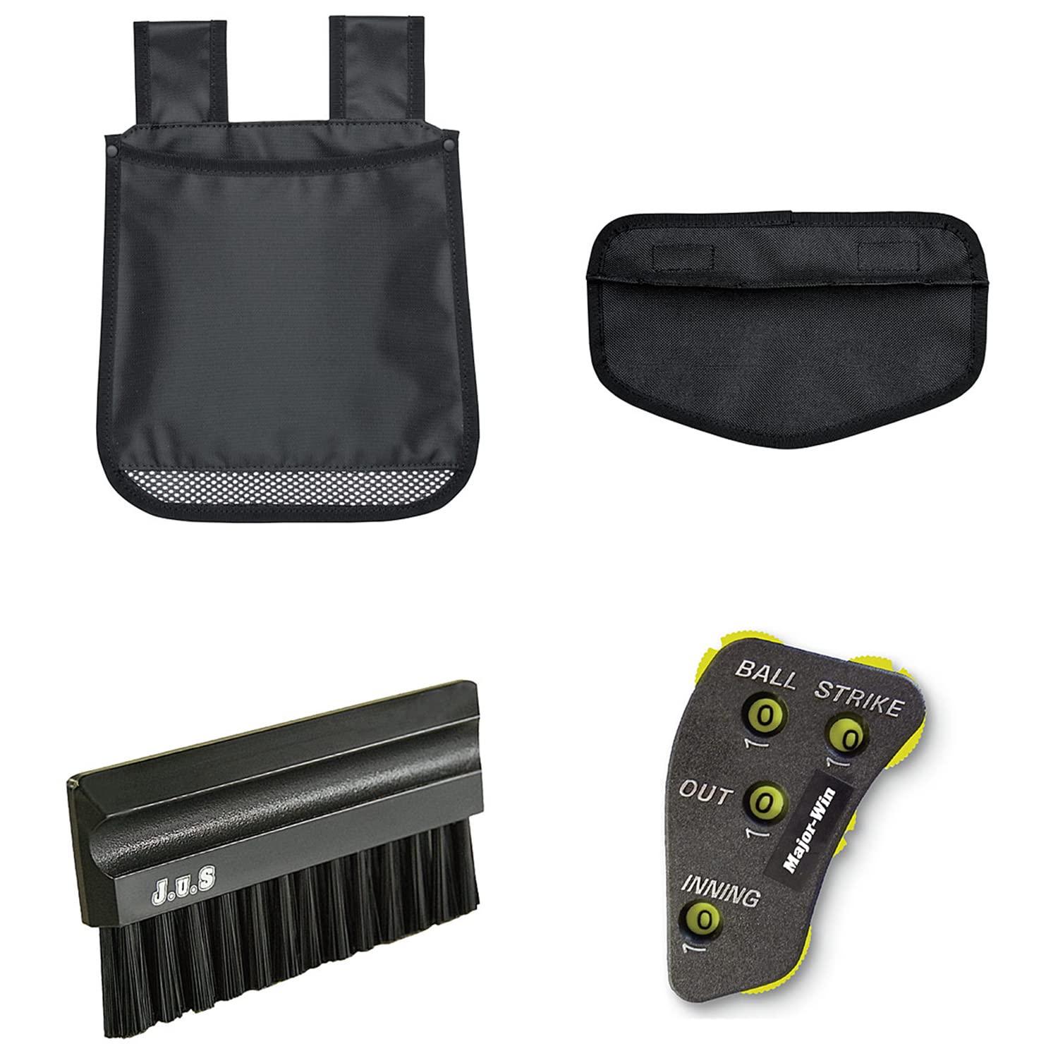 Unix Baseball Umpire Ball Case 3-Ball Bag 4-Piece Set BX8860